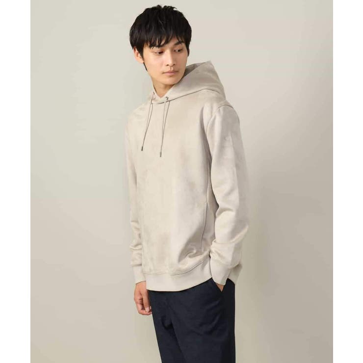 【春まで使える】フェイクスエードパーカー(無地） | a.v.v【MEN】 | 詳細画像6 