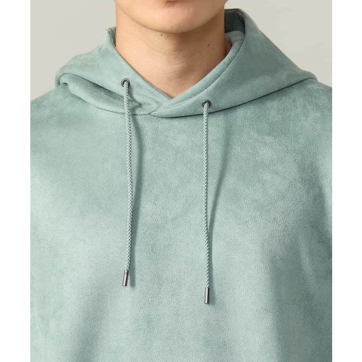 【春まで使える】フェイクスエードパーカー(無地） | a.v.v【MEN】 | 詳細画像9 