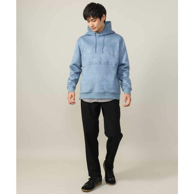 【春まで使える】フェイクスエードエンボスロゴパーカー | a.v.v【MEN】 | 詳細画像14 