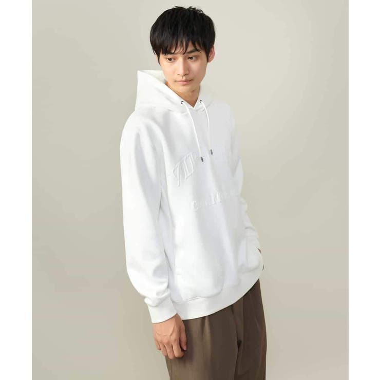 【春まで使える】フェイクスエードエンボスロゴパーカー | a.v.v【MEN】 | 詳細画像18 