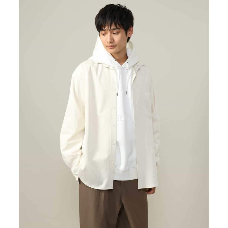 【春まで使える】フェイクスエードエンボスロゴパーカー | a.v.v【MEN】 | 詳細画像19 