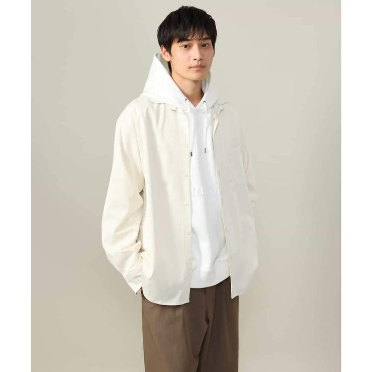 【春まで使える】フェイクスエードエンボスロゴパーカー | a.v.v【MEN】 | 詳細画像20 