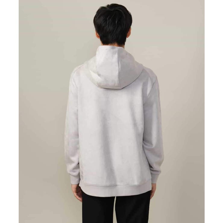 【春まで使える】フェイクスエードエンボスロゴパーカー | a.v.v【MEN】 | 詳細画像24 