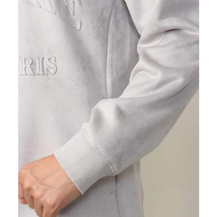 【春まで使える】フェイクスエードエンボスロゴパーカー | a.v.v【MEN】 | 詳細画像26 