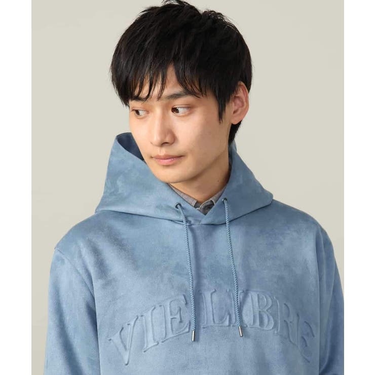 【春まで使える】フェイクスエードエンボスロゴパーカー | a.v.v【MEN】 | 詳細画像32 