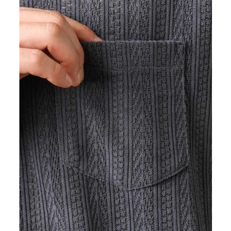 【楽してサマ見え】ケーブル柄フェイクレイヤードカットソー | a.v.v【MEN】 | 詳細画像34 