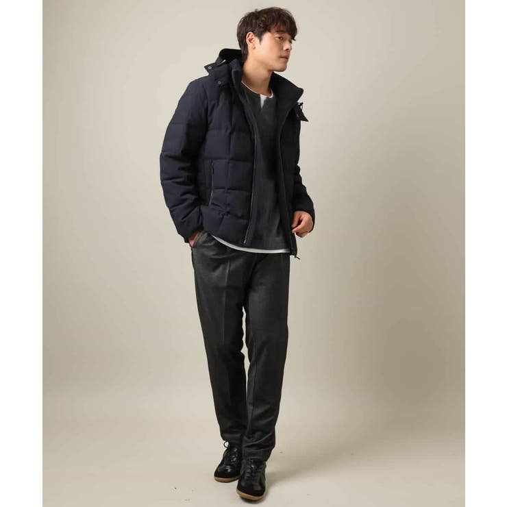 【楽してサマ見え】ケーブル柄フェイクレイヤードカットソー | a.v.v【MEN】 | 詳細画像6 