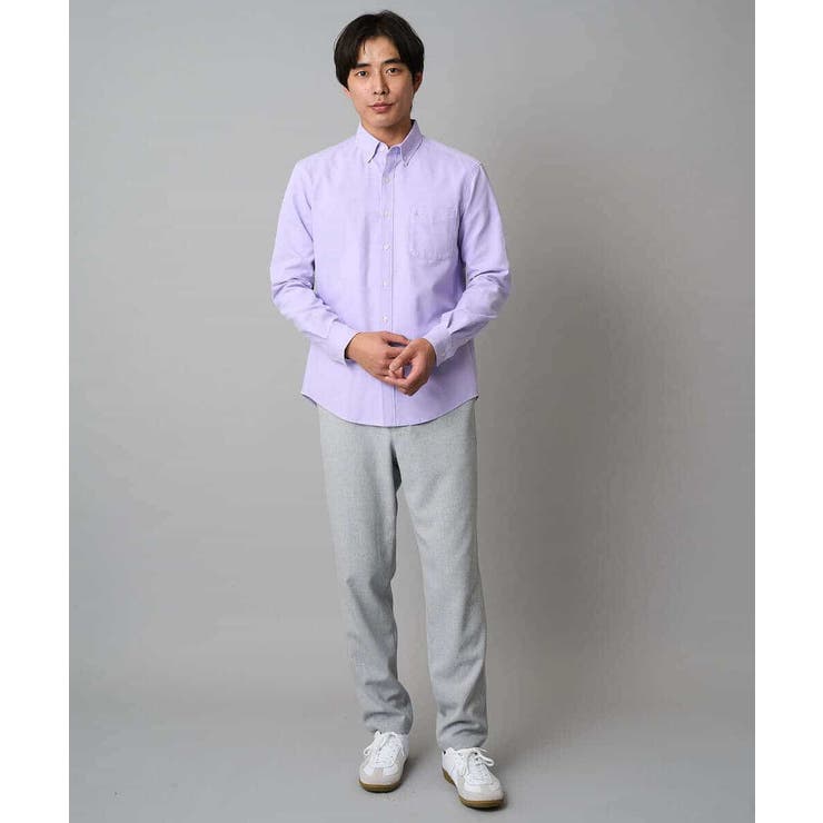 【イージーケア 毛玉になりにくい】メランジツイルストレッチセミルーズパンツ【洗濯… | a.v.v【MEN】 | 詳細画像11 