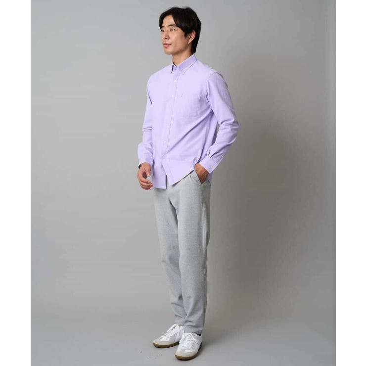 【イージーケア 毛玉になりにくい】メランジツイルストレッチセミルーズパンツ【洗濯… | a.v.v【MEN】 | 詳細画像12 