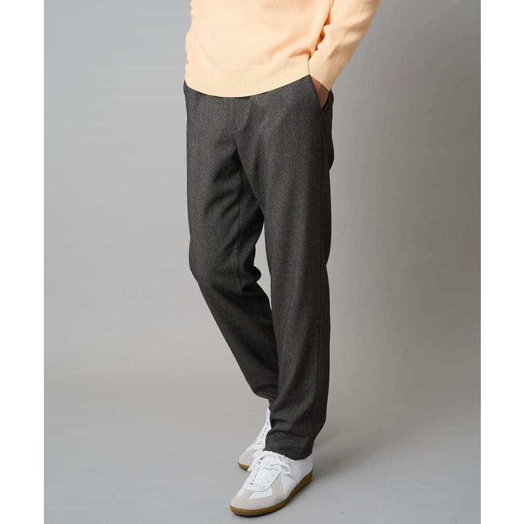 【イージーケア 毛玉になりにくい】メランジツイルストレッチセミルーズパンツ【洗濯… | a.v.v【MEN】 | 詳細画像15 