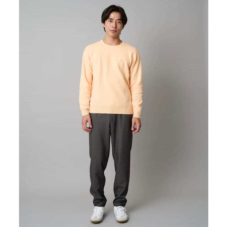 【イージーケア 毛玉になりにくい】メランジツイルストレッチセミルーズパンツ【洗濯… | a.v.v【MEN】 | 詳細画像2 