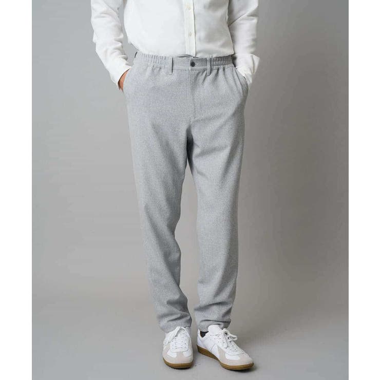 【イージーケア 毛玉になりにくい】メランジツイルストレッチセミルーズパンツ【洗濯… | a.v.v【MEN】 | 詳細画像21 