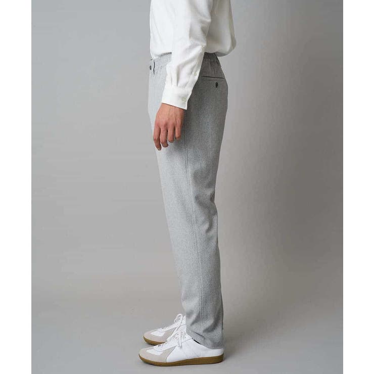 【イージーケア 毛玉になりにくい】メランジツイルストレッチセミルーズパンツ【洗濯… | a.v.v【MEN】 | 詳細画像22 