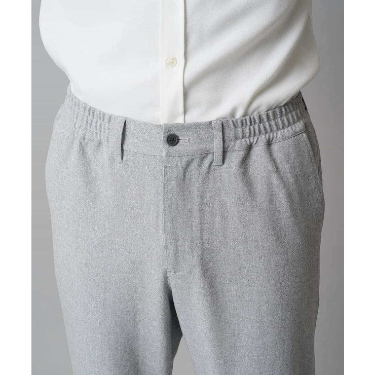【イージーケア 毛玉になりにくい】メランジツイルストレッチセミルーズパンツ【洗濯… | a.v.v【MEN】 | 詳細画像24 