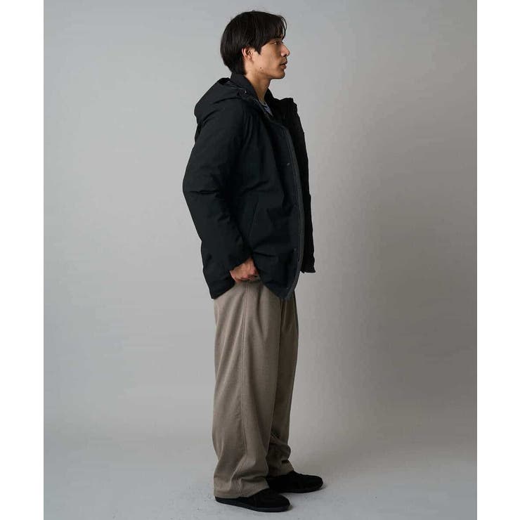 【イージーケア/洗濯機で洗える】裏微起毛ストレッチオーバーパンツ | a.v.v【MEN】 | 詳細画像15 