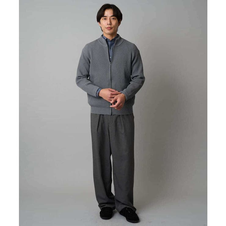 【イージーケア/洗濯機で洗える】裏微起毛ストレッチオーバーパンツ | a.v.v【MEN】 | 詳細画像16 