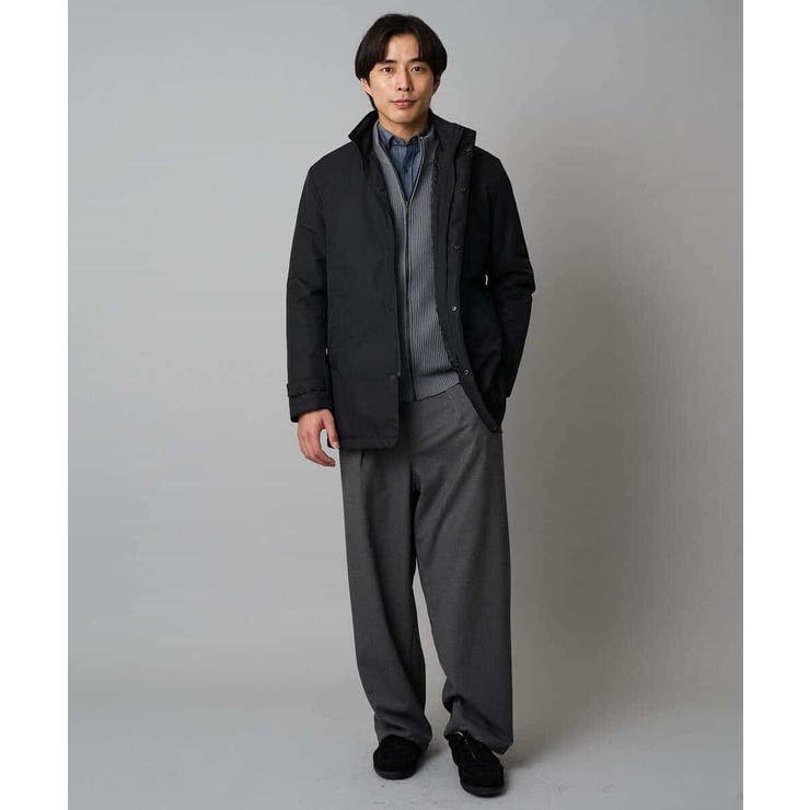 【イージーケア/洗濯機で洗える】裏微起毛ストレッチオーバーパンツ | a.v.v【MEN】 | 詳細画像19 