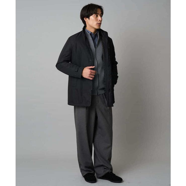 【イージーケア/洗濯機で洗える】裏微起毛ストレッチオーバーパンツ | a.v.v【MEN】 | 詳細画像21 