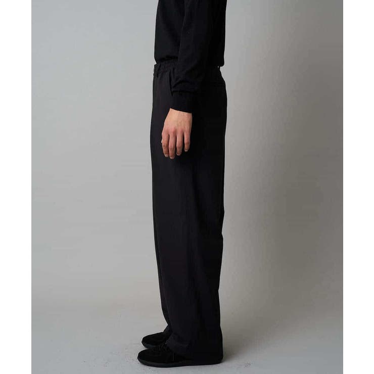 【イージーケア/洗濯機で洗える】裏微起毛ストレッチオーバーパンツ | a.v.v【MEN】 | 詳細画像40 