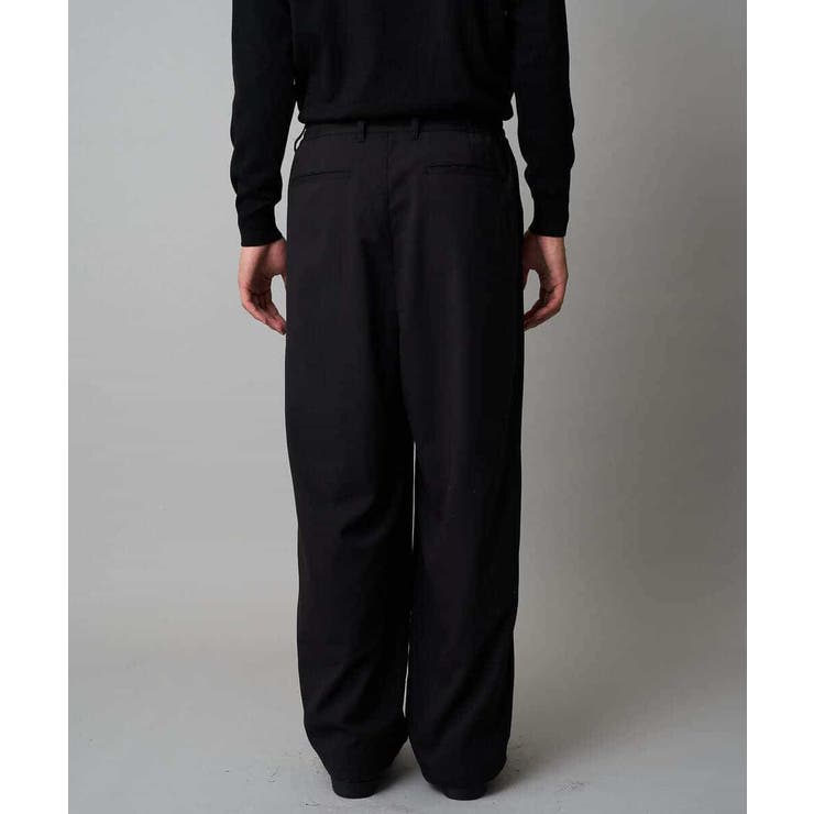 【イージーケア/洗濯機で洗える】裏微起毛ストレッチオーバーパンツ | a.v.v【MEN】 | 詳細画像41 