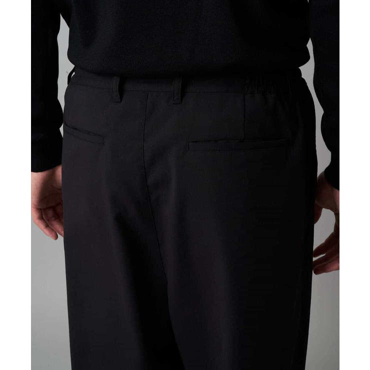 【イージーケア/洗濯機で洗える】裏微起毛ストレッチオーバーパンツ | a.v.v【MEN】 | 詳細画像44 