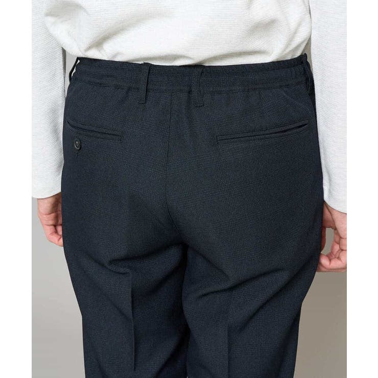 【イージーケア 洗濯機で洗える ストレッチ】グレンチェックストレッチスマートスラ… | a.v.v【MEN】 | 詳細画像18 