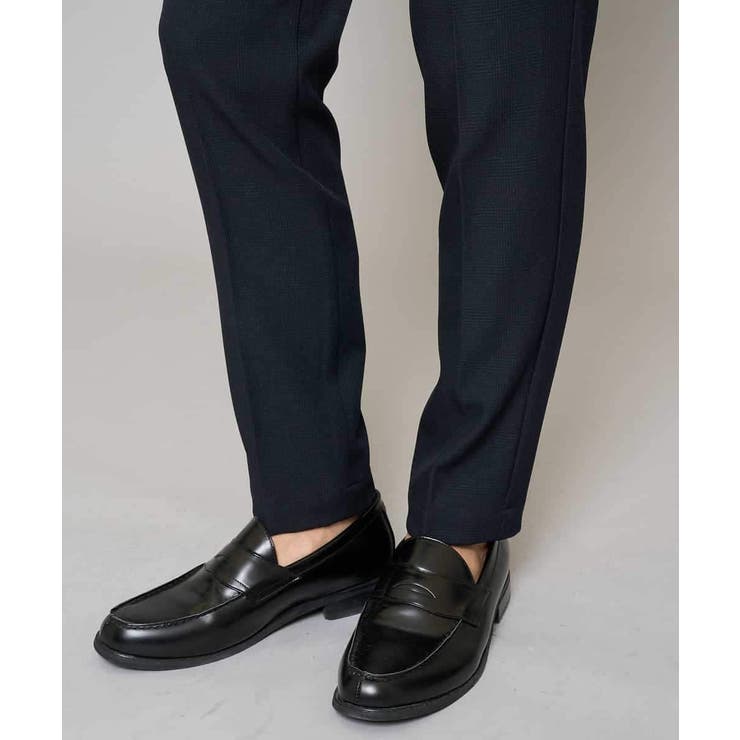 【イージーケア 洗濯機で洗える ストレッチ】グレンチェックストレッチスマートスラ… | a.v.v【MEN】 | 詳細画像19 