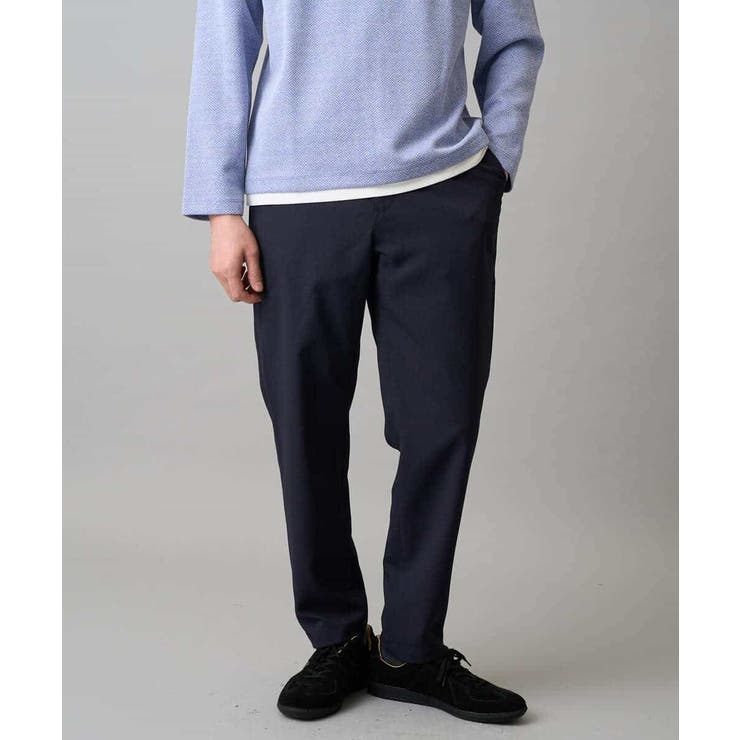 ネイビー | 【イージーケア 洗濯機で洗える 毛玉になりにくい | a.v.v【MEN】