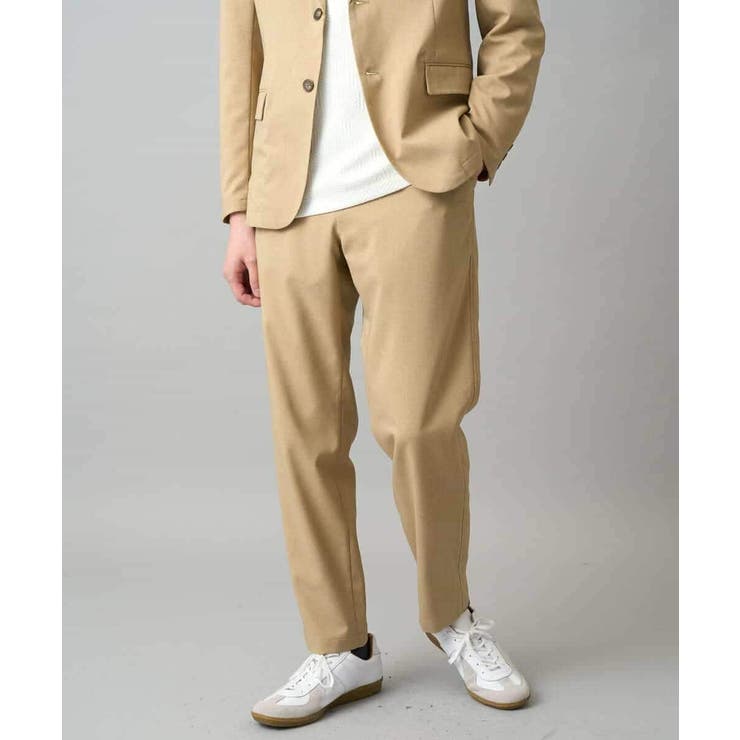 ベージュ | 【イージーケア 洗濯機で洗える 毛玉になりにくい | a.v.v【MEN】