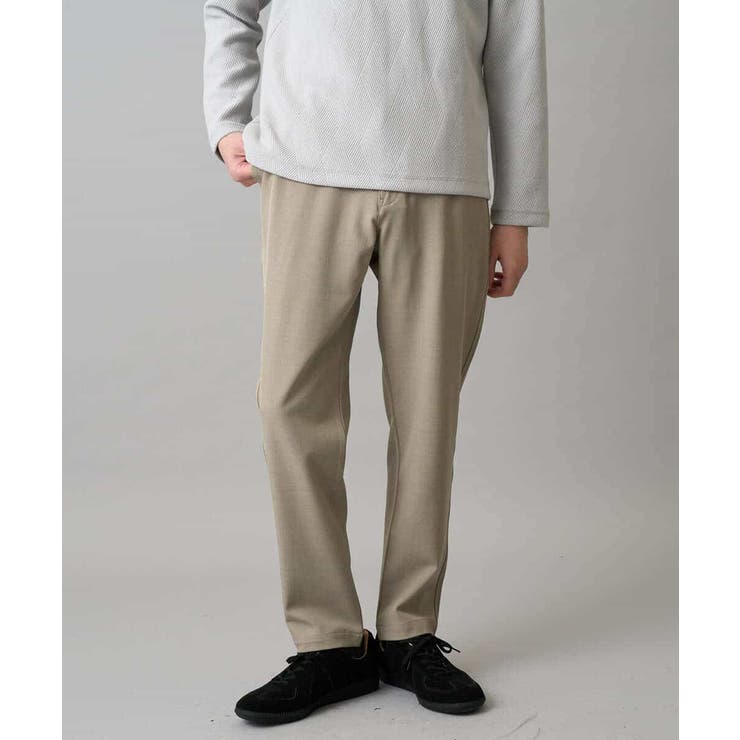 ベージュ | 【イージーケア 洗濯機で洗える 毛玉になりにくい | a.v.v【MEN】