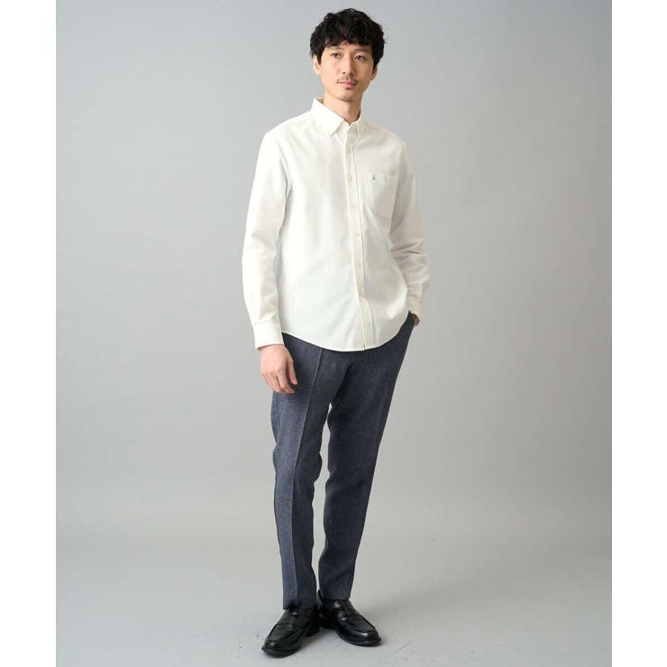 【イージーケア/洗濯機で洗える/ストレッチ】メランジスマートスラックス | a.v.v【MEN】 | 詳細画像11 