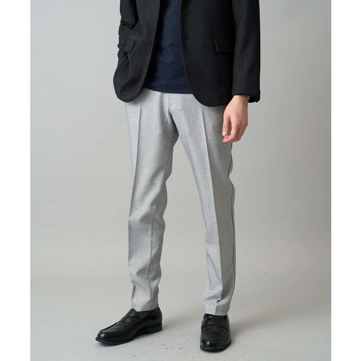 【イージーケア/洗濯機で洗える/ストレッチ】メランジスマートスラックス | a.v.v【MEN】 | 詳細画像19 