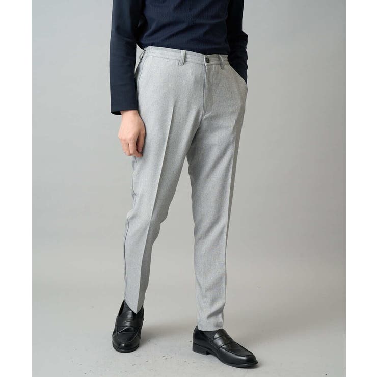 【イージーケア/洗濯機で洗える/ストレッチ】メランジスマートスラックス | a.v.v【MEN】 | 詳細画像20 