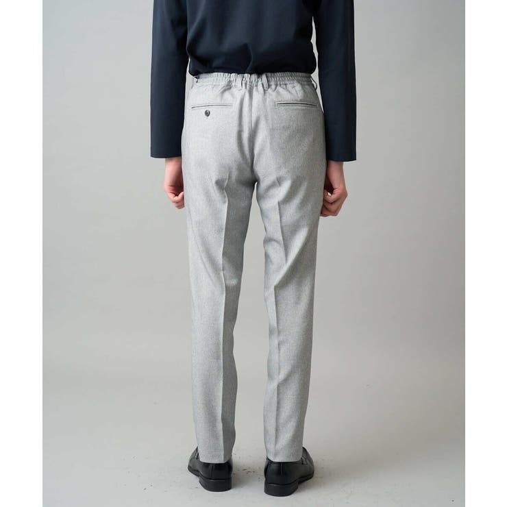 【イージーケア/洗濯機で洗える/ストレッチ】メランジスマートスラックス | a.v.v【MEN】 | 詳細画像24 