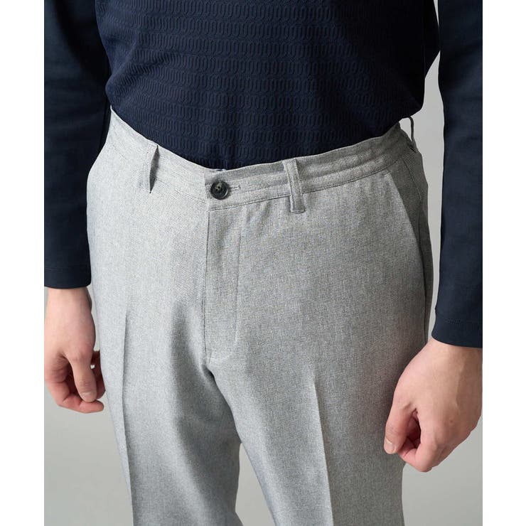 【イージーケア/洗濯機で洗える/ストレッチ】メランジスマートスラックス | a.v.v【MEN】 | 詳細画像26 