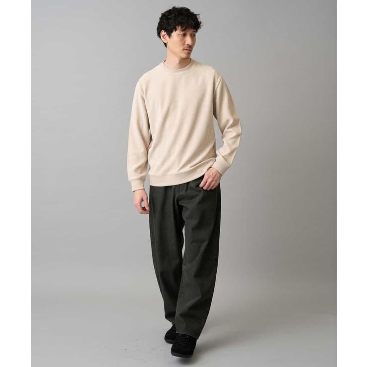 【洗濯機で洗える】デニムバレルレッグイージーパンツ | a.v.v【MEN】 | 詳細画像12 