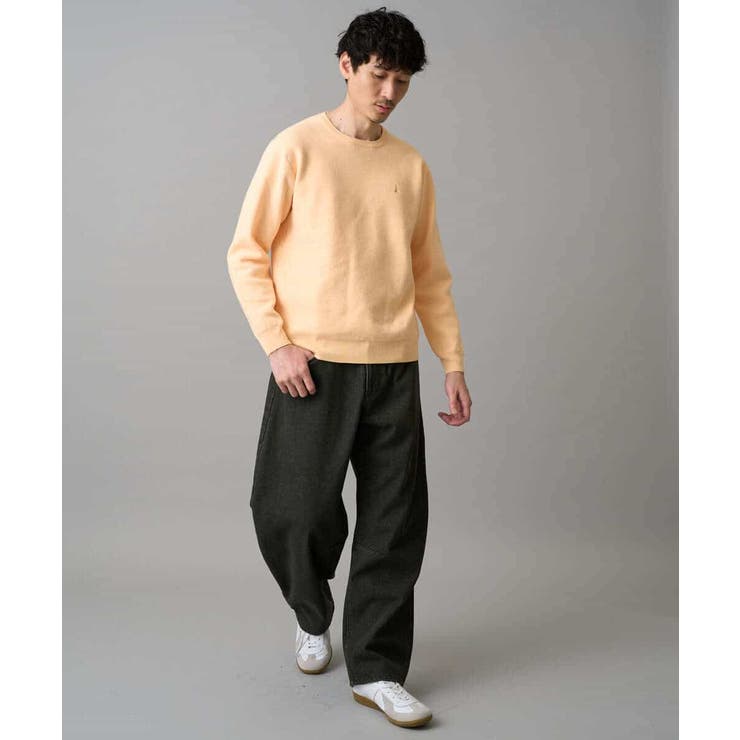 【洗濯機で洗える】デニムバレルレッグイージーパンツ | a.v.v【MEN】 | 詳細画像15 