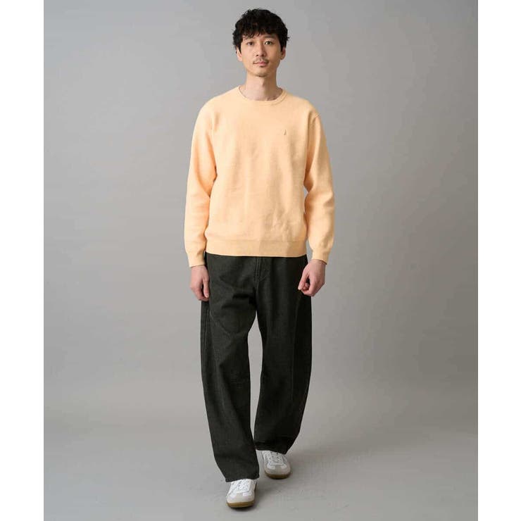 【洗濯機で洗える】デニムバレルレッグイージーパンツ | a.v.v【MEN】 | 詳細画像16 