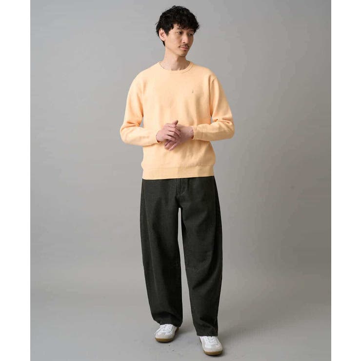 【洗濯機で洗える】デニムバレルレッグイージーパンツ | a.v.v【MEN】 | 詳細画像17 