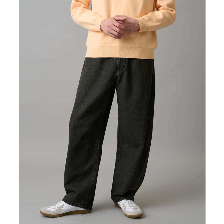 【洗濯機で洗える】デニムバレルレッグイージーパンツ | a.v.v【MEN】 | 詳細画像30 