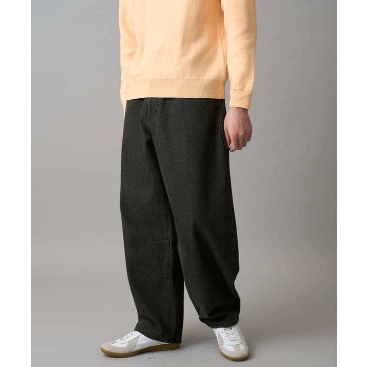 【洗濯機で洗える】デニムバレルレッグイージーパンツ | a.v.v【MEN】 | 詳細画像31 