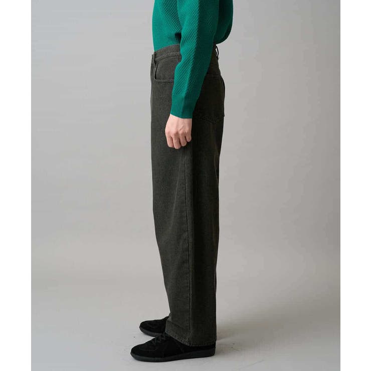 【洗濯機で洗える】デニムバレルレッグイージーパンツ | a.v.v【MEN】 | 詳細画像36 