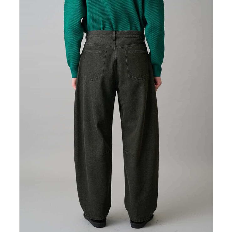 【洗濯機で洗える】デニムバレルレッグイージーパンツ | a.v.v【MEN】 | 詳細画像37 