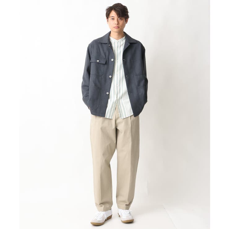 ツータックチノストレッチパンツ | a.v.v【MEN】 | 詳細画像7 