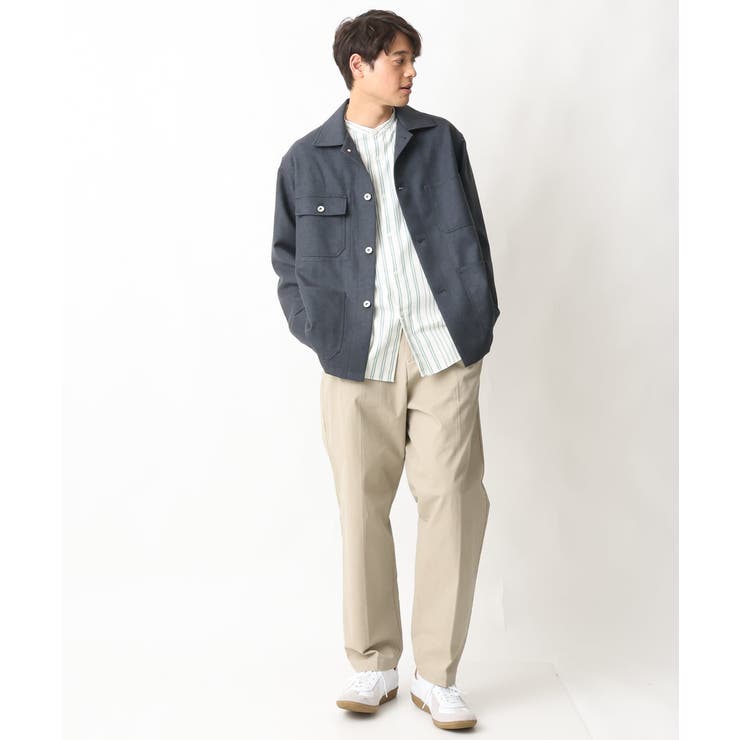 ツータックチノストレッチパンツ | a.v.v【MEN】 | 詳細画像8 