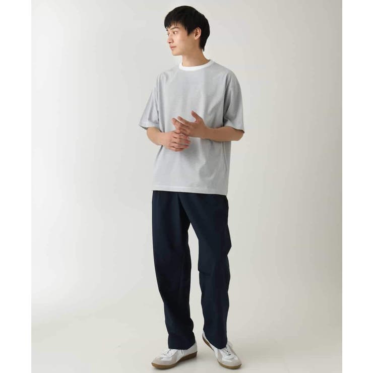 【接触冷感 イージーケア】ドライタッチワンタックワイドイージースラックス【春リラ… | a.v.v【MEN】 | 詳細画像13 