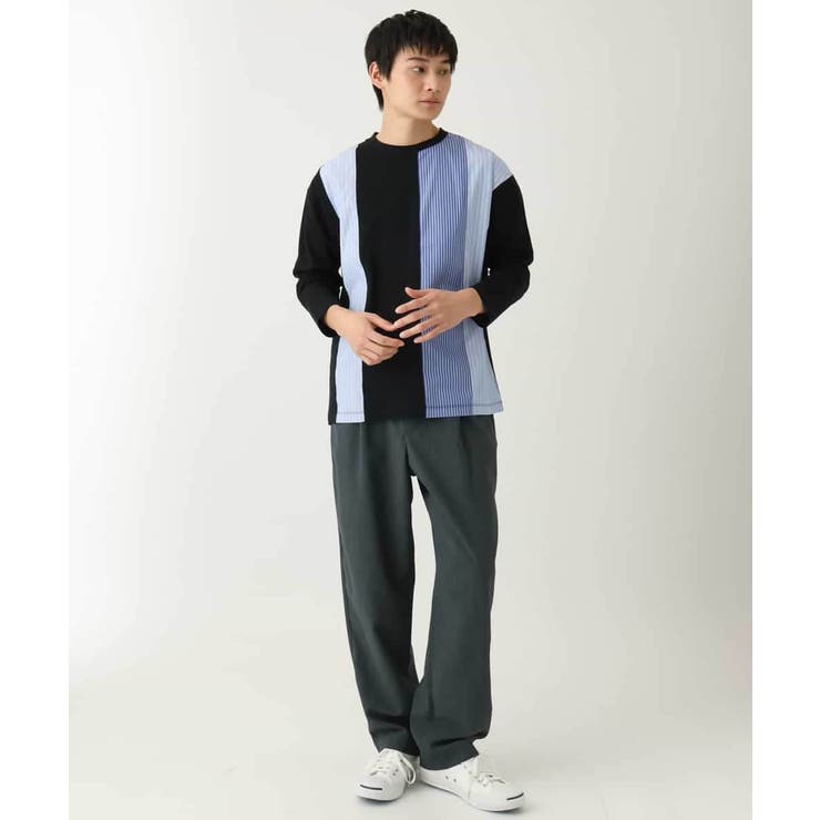 【接触冷感 イージーケア】ドライタッチワンタックワイドイージースラックス【春リラ… | a.v.v【MEN】 | 詳細画像18 