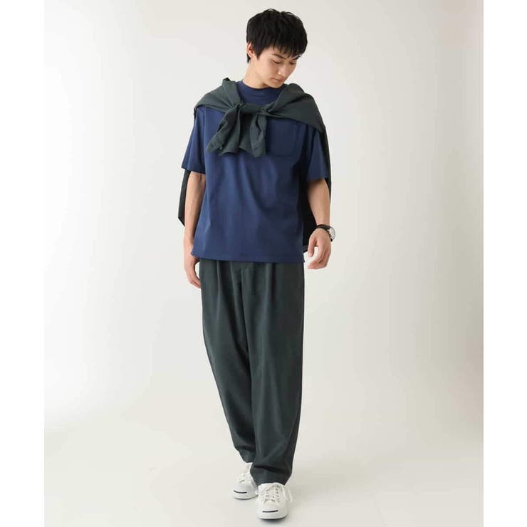 【接触冷感 イージーケア】ドライタッチワンタックワイドイージースラックス【春リラ… | a.v.v【MEN】 | 詳細画像20 