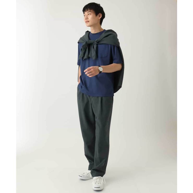 【接触冷感 イージーケア】ドライタッチワンタックワイドイージースラックス【春リラ… | a.v.v【MEN】 | 詳細画像21 