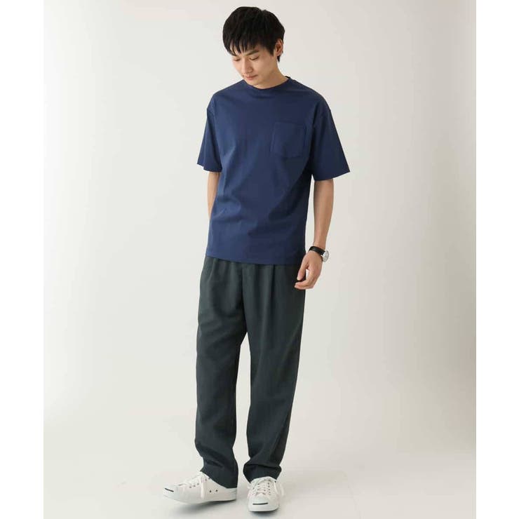 【接触冷感 イージーケア】ドライタッチワンタックワイドイージースラックス【春リラ… | a.v.v【MEN】 | 詳細画像22 